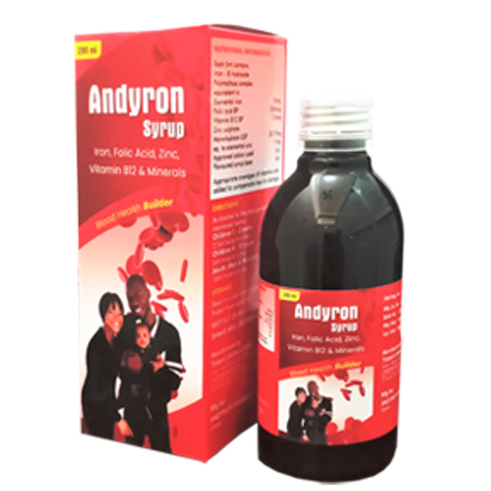 Andyfaith Andyron syrup for blood builder