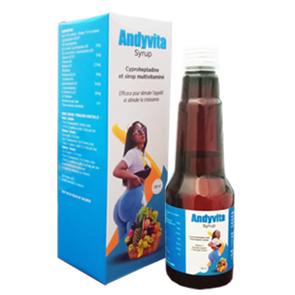 Andyfaith Andyvita Syrup for weight gain and appetite stimulant